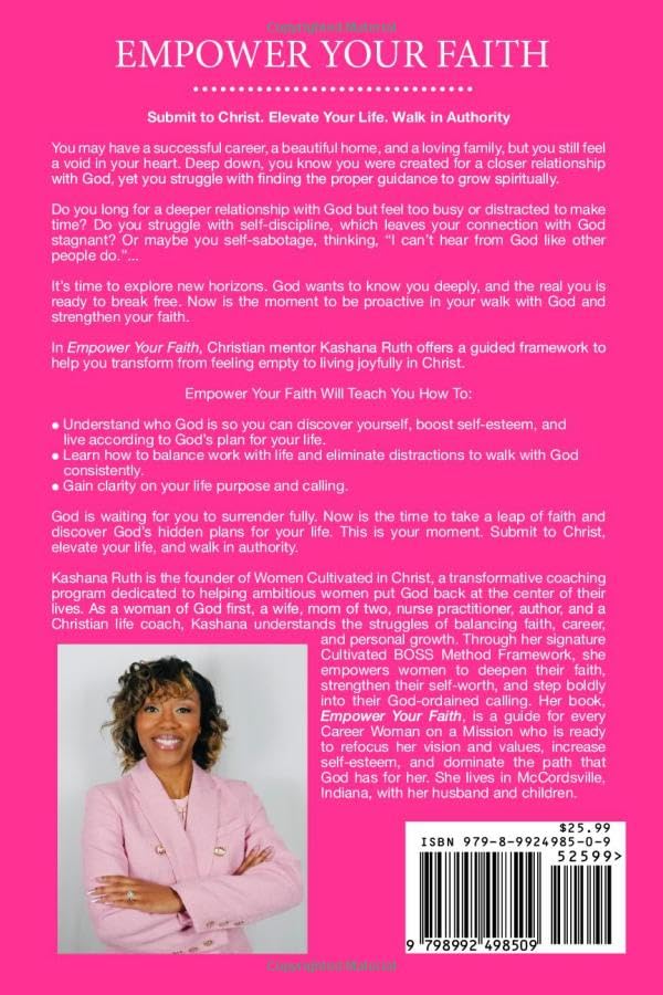 Empower Your Faith: Practical Strategies for Women to Prioritize God, Improve Self-Esteem, and Discover God's Plan for Your Life - Image 2