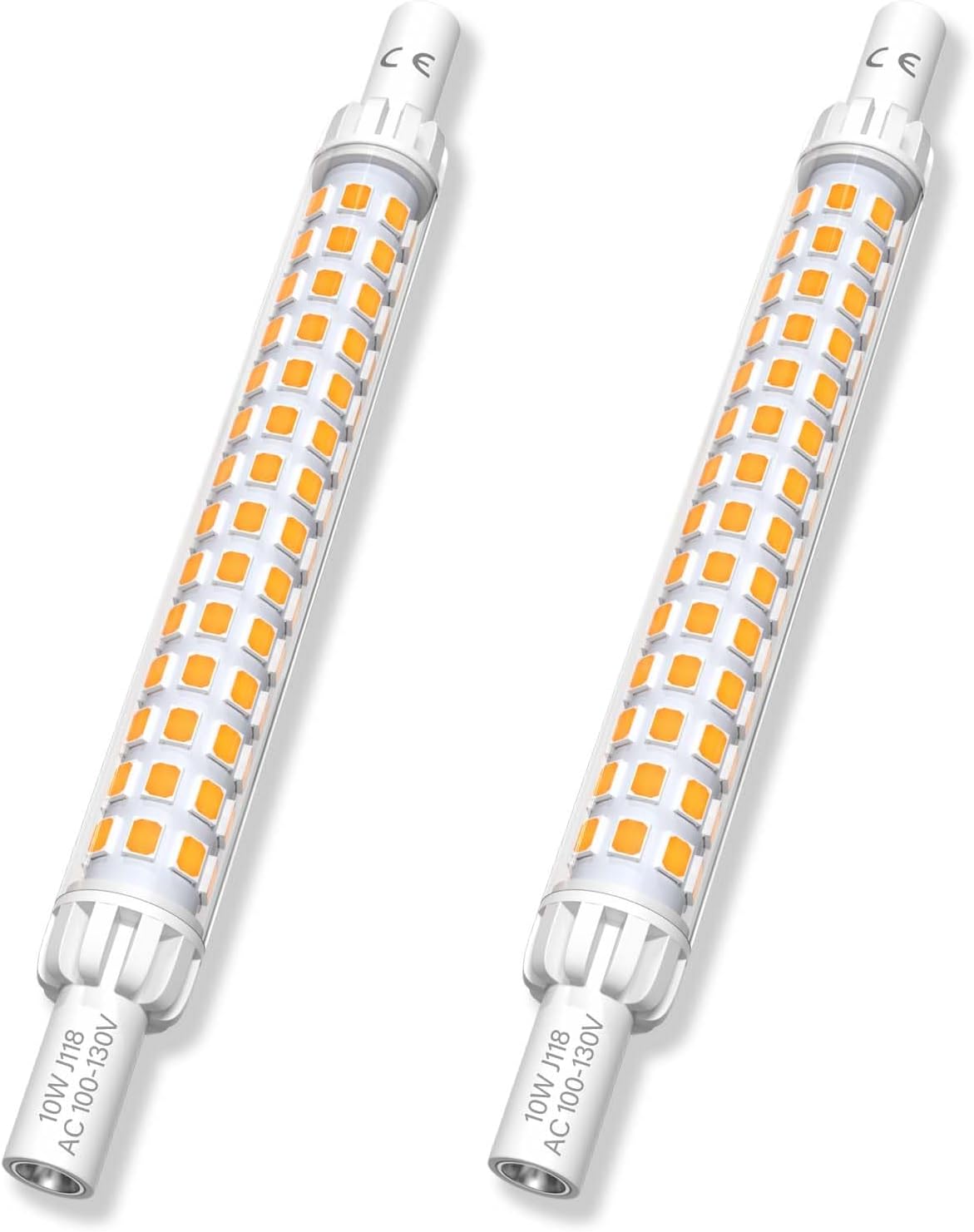 Bonlux R7S J118 LED Light Bulb, 10W T3 J Type Linear Double Ended