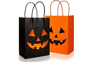 JarThenaAMCS Halloween Treat Bags with Handles