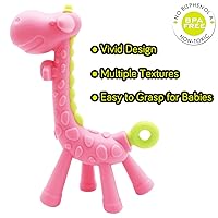 Vista 3 de Stand-Up Teething Toys for Babies 0-6 Months 6-12 Months - Teethers with 2 × Baby Fruit Feeders and 4 × Baby Teether - BPA FreeFreezer Free