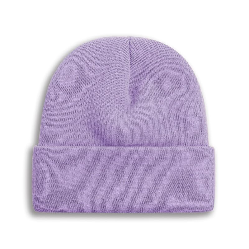 Image of Rosoz Unisex Beanie Winter Knitted Skull Cuffed Soft Warm Hat for Men /Women Slouchy Ski Watch Cap