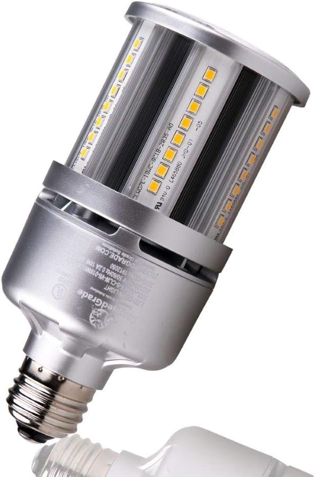 18 Watt LED Corn Bulb - Aries S Series - 2,430 Lumens - 3000K - E26 Standard Base - Built-in 6KV Surge