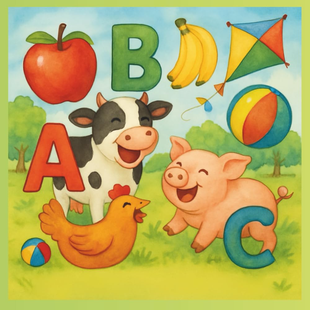 ABC Lern- & Malbuch: 26 Buchstaben, über 70 Motive zum Lernen & Ausmalen