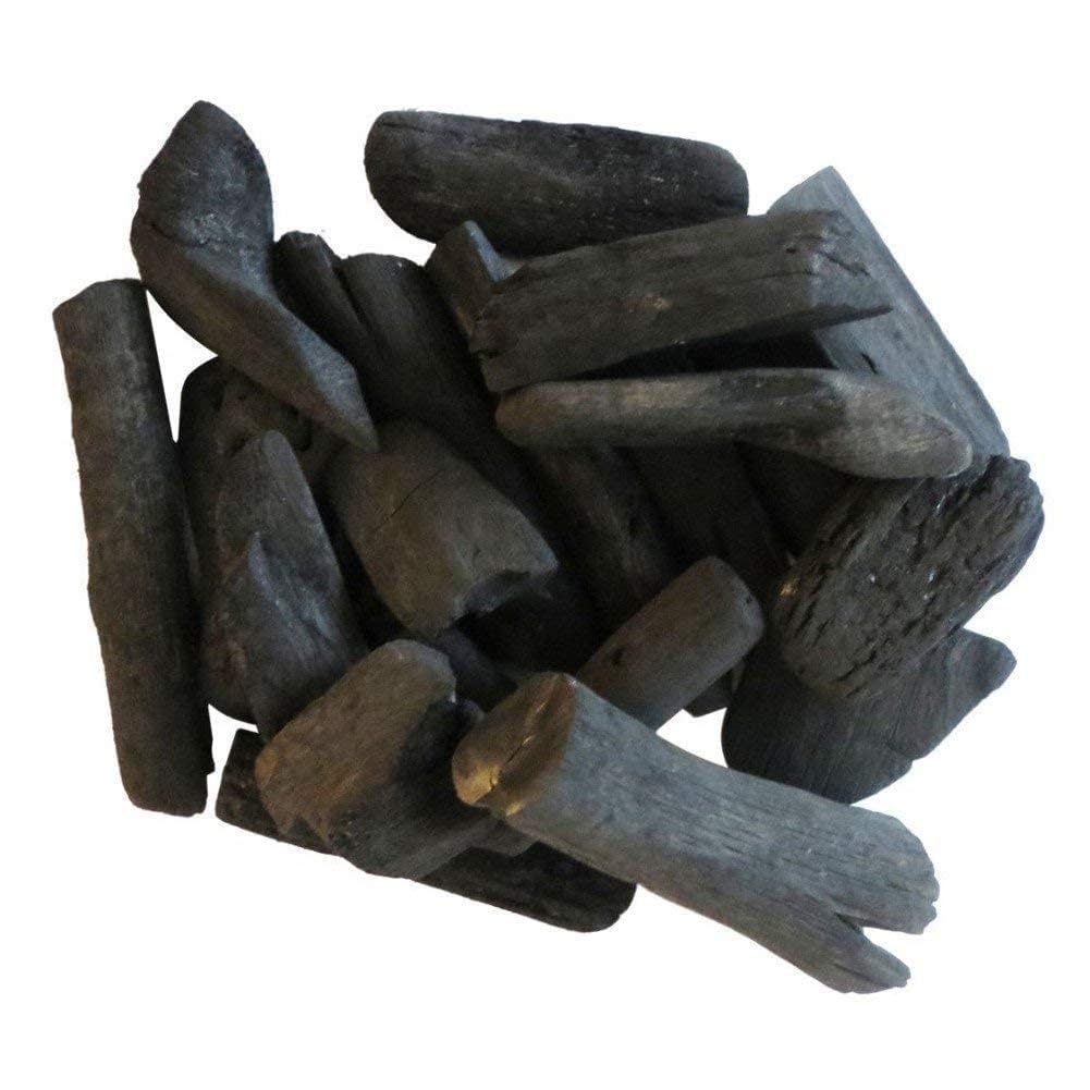 Charcoal Koyla Wood Charcoal for Barbecue (Use in Grilling/Barbecue, Tandoor Dehumidifier, for Hookahs, Natural Air Freshener & Odor Remover for Home Charcoal 500G-image-40