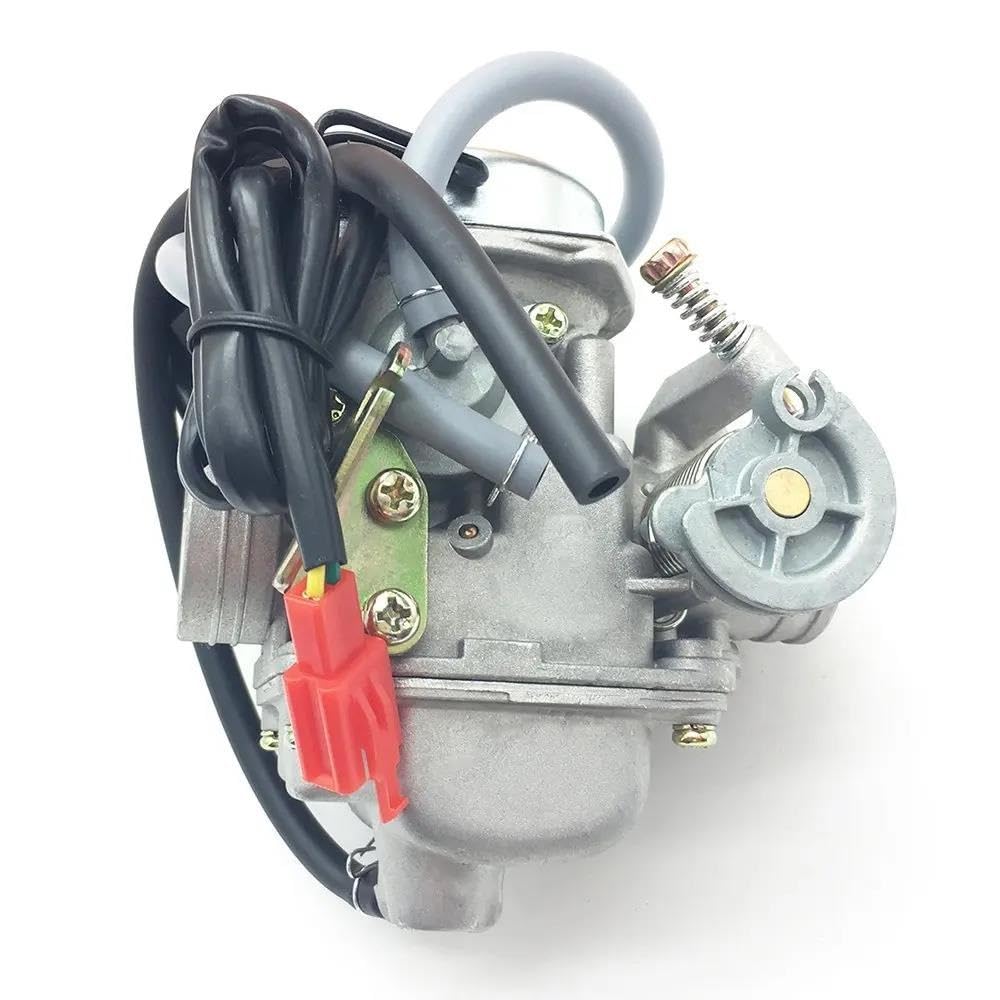 Carburatore per 125cc per Sym Symply Jet 4 Euro MX SR ST VS Symphony Fiddle II 2 III 3 Shark Joyride allo Orbit Crox 125 Carb(Argento)