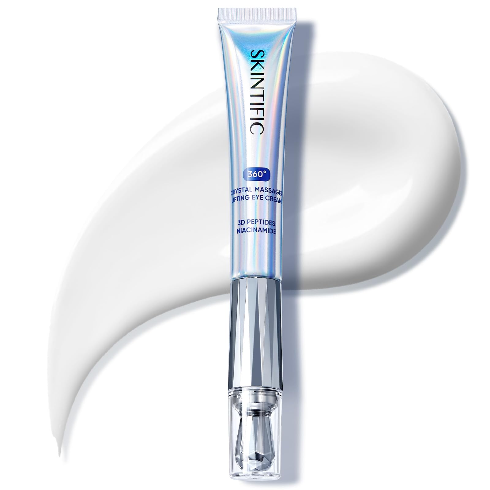 Amazon.com: SKINTIFIC 360° Crystal Massager Lifting Eye Cream