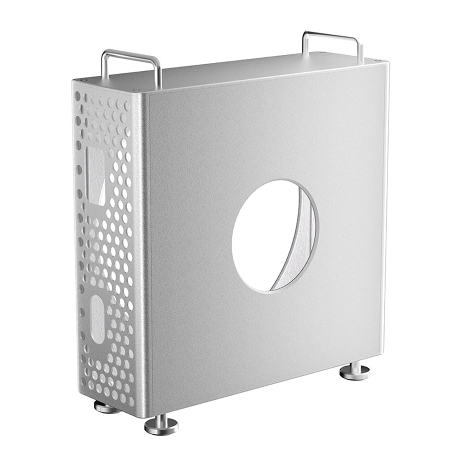 Supporto verticale del telaio della lega di alluminio per MiniM4 Desktop Dissipazione di calore Caso Holder Offering Stabilità & Raffreddamento