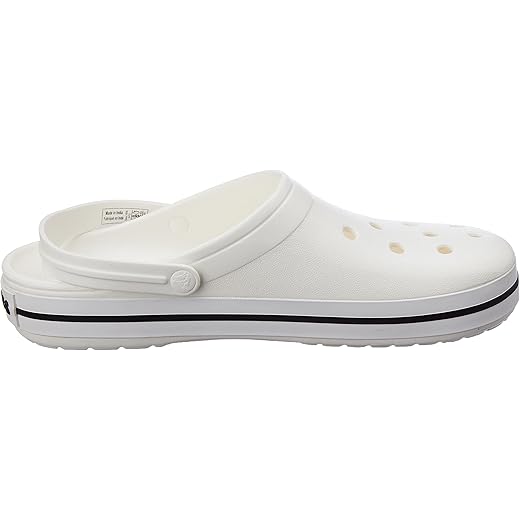 Crocband Clog White M7W9