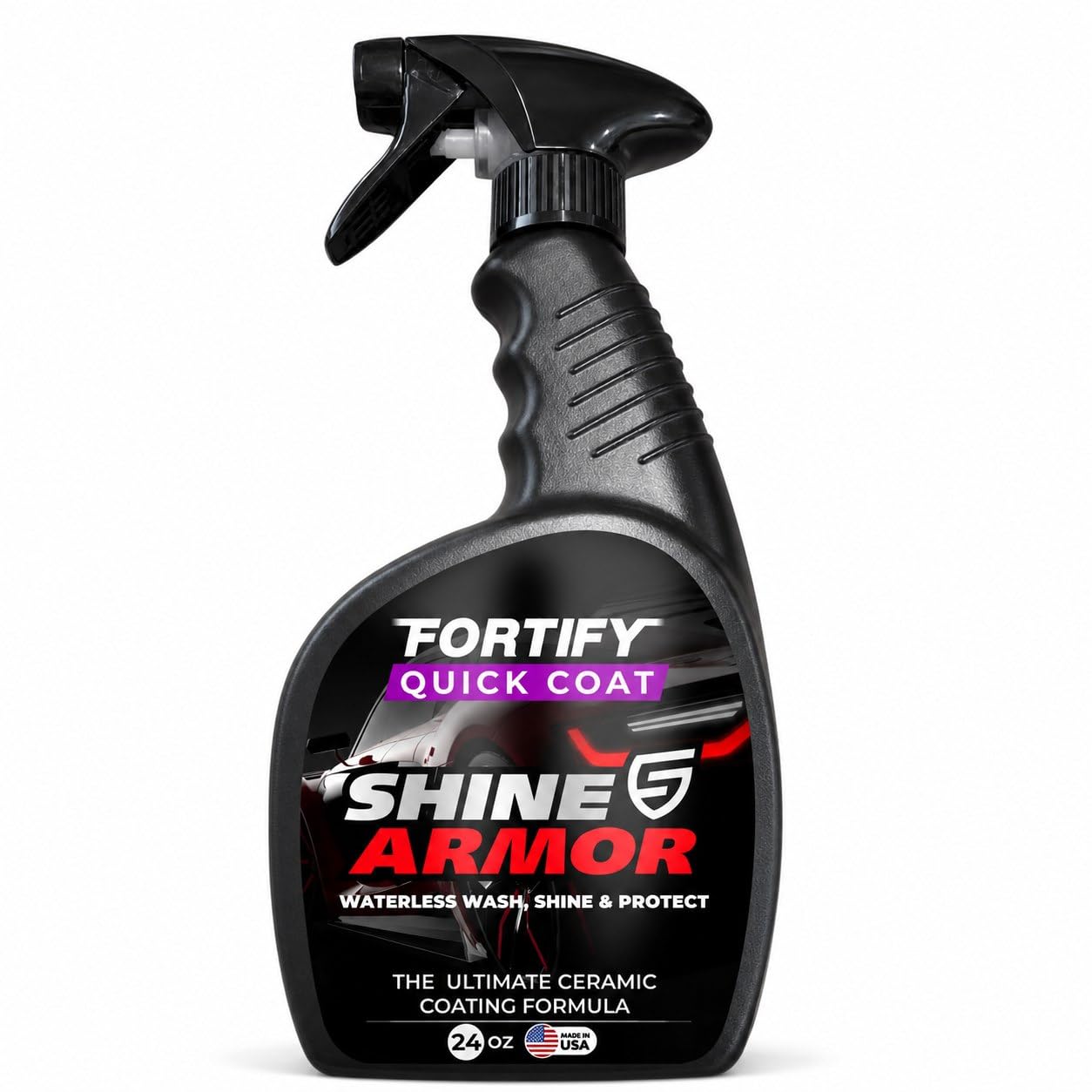 Ceramic Coating Spray - One Bottle Replaces Your Wash, Wax and Sealant