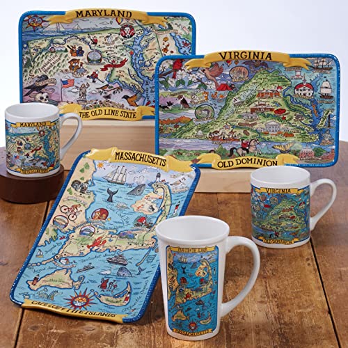 Set de 6 Mugs Jumbo Souvenir Washington 20 oz miniatura 4
