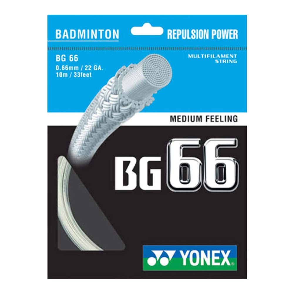 Amazon.co.jp: (Pearl White) - Yonex BG 66 Ultimax Badminton
