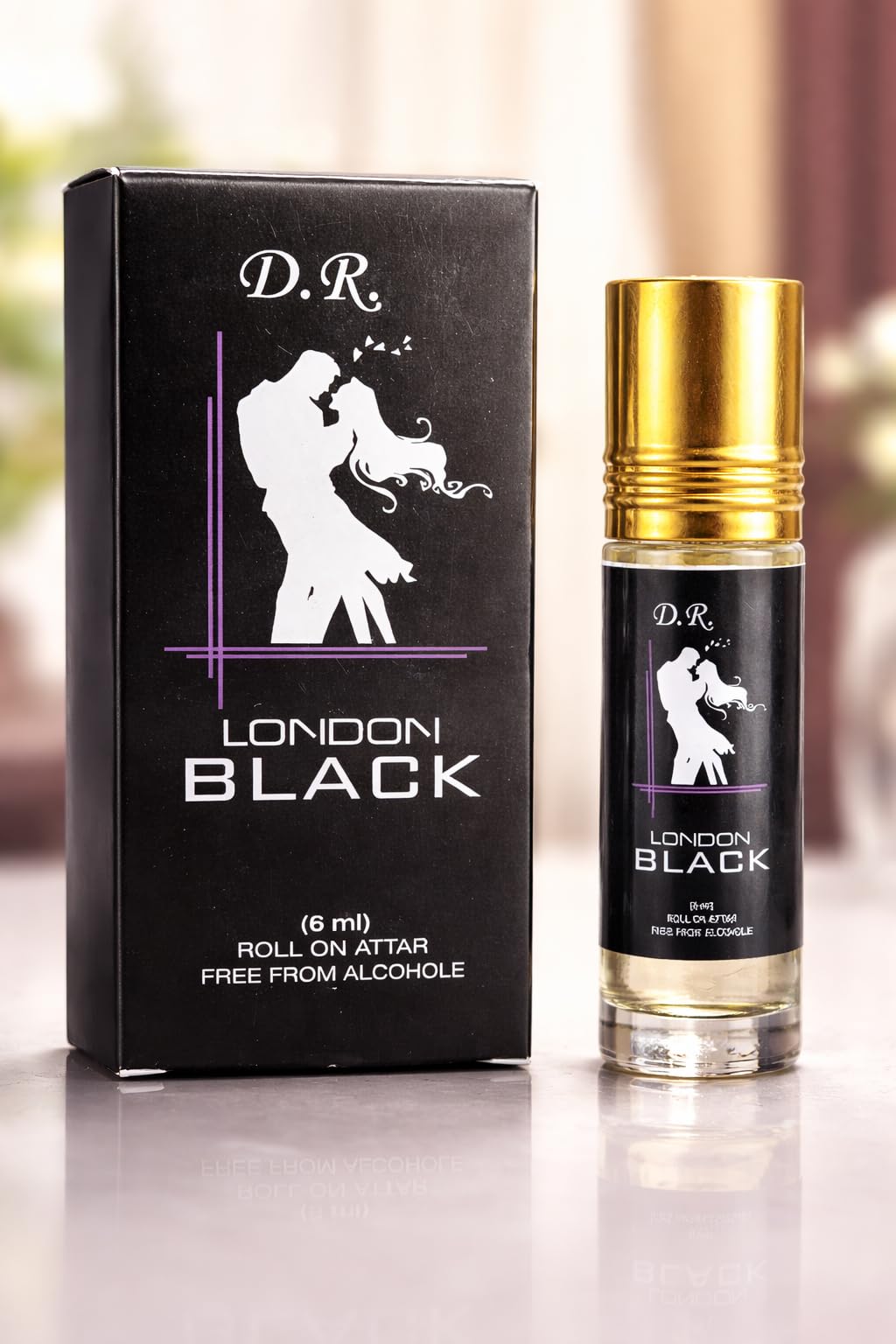 London Black Attar Roll-On Perfume (6ml) | Alcohol-Free Long Lasting Ittar | Premium Fragrance Oil for Men & Women-image-43