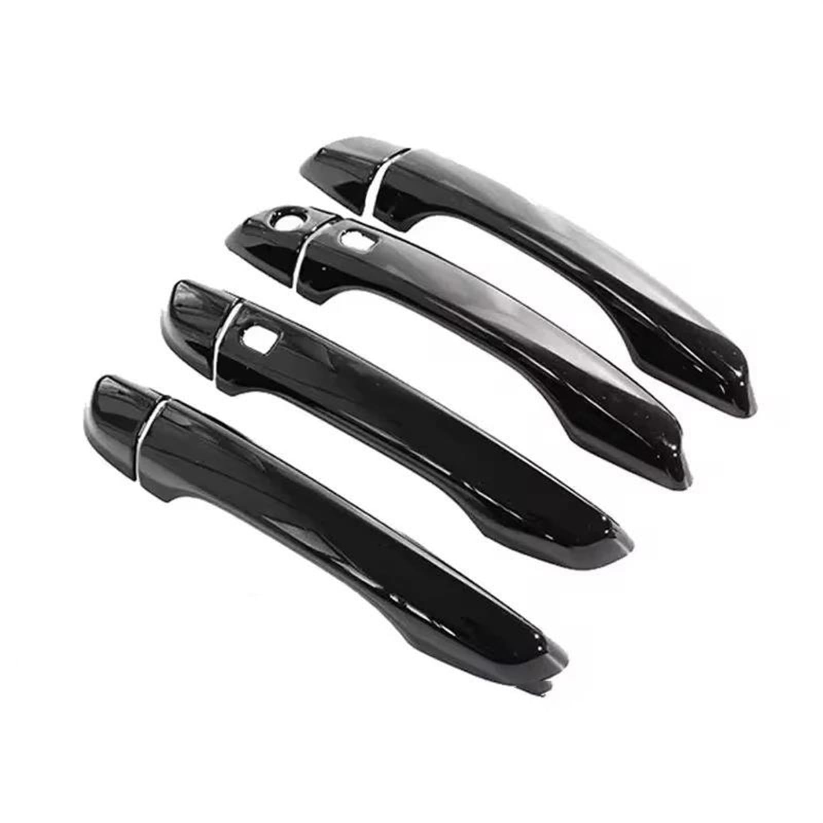 NOHEEU Car Exterior Door Handle Trim Cover Parts Accessories for Peugeot 2008 P24 MK2 2020-2023(Style 3)