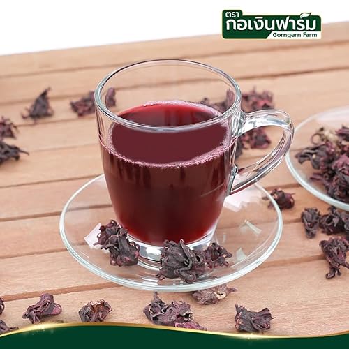 Miniatura 6 de Roselle en polvo 100% puro (Hibiscus Sabdariffa Calyx), saborizante agrio para bebidas, colorante alimentario rojo natural, mezcla de bebidas a base