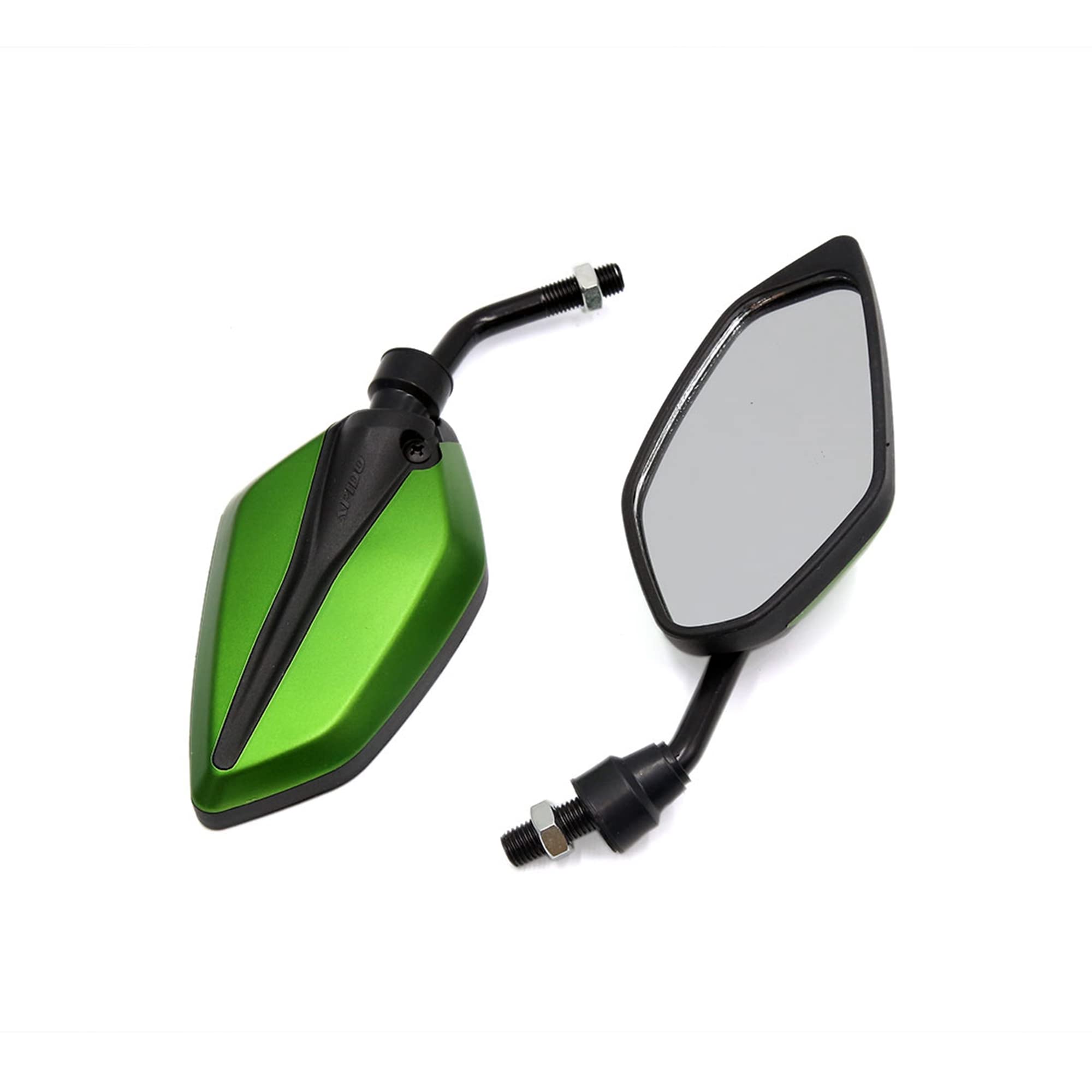 Produktbild von INFINAUTO Motorrad-Rückspiegel Lenkerenden - Carbon Optik Schwarz Einstellbar M8/M10