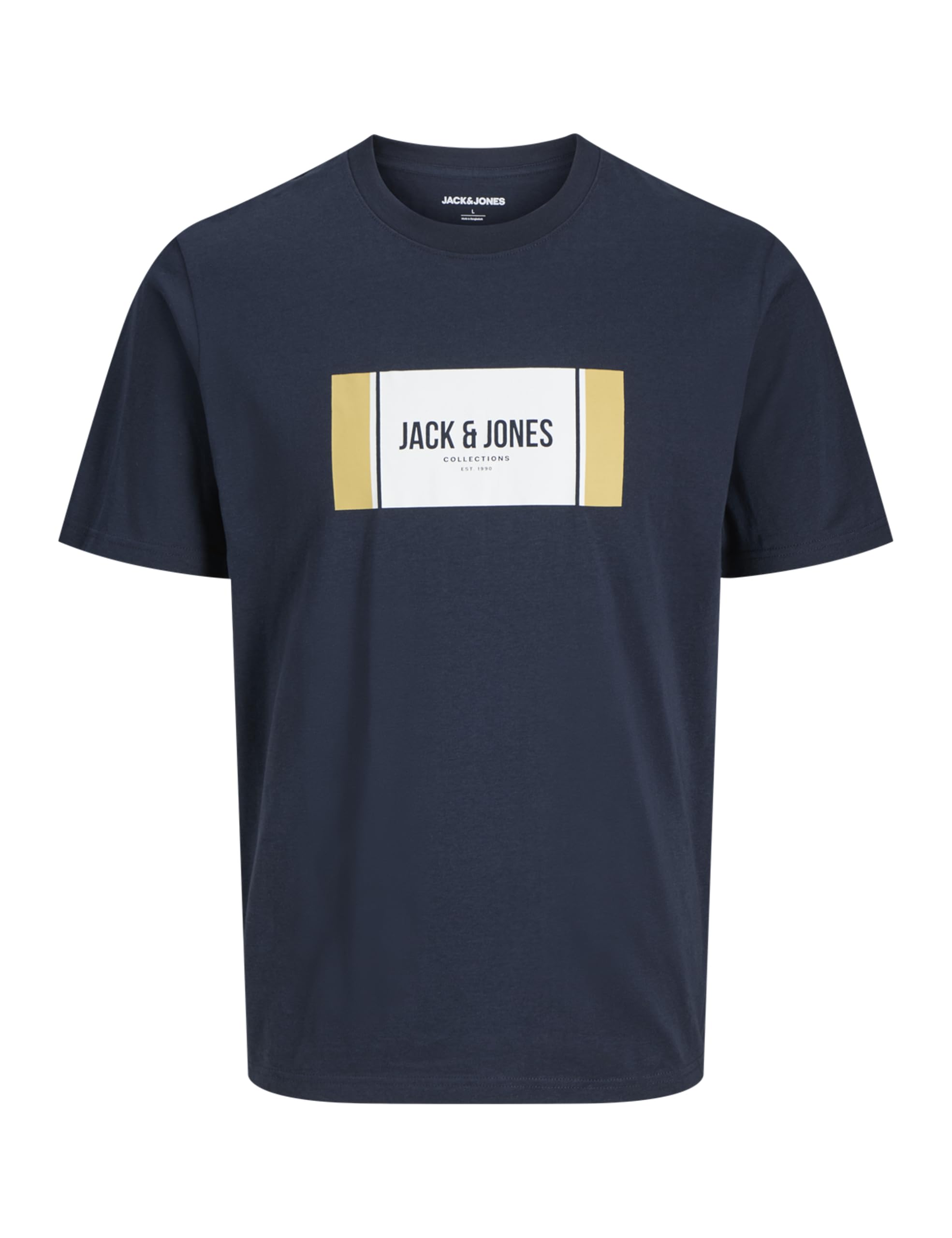 JACK & JONES Jjhayato Tee SS Crew Neck BTS, Sky Captain, S