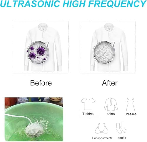 Miniatura 4 de Mini lavadora portátil, mini lavadora turbo y lavavajillas para fregadero pequeña lavadora para el hogar, negocios, viajes, sala de universidad,