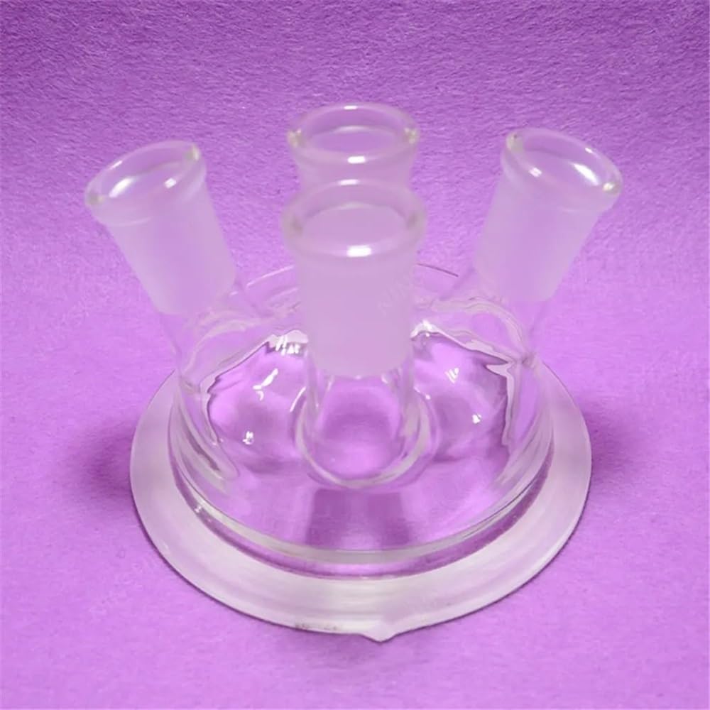 Pallone di reazione a 4 colli da 10000 ml, 24/40, pallone separato con morsetto facile fissare, reattore 10 litri Attrezzature da laboratorio
