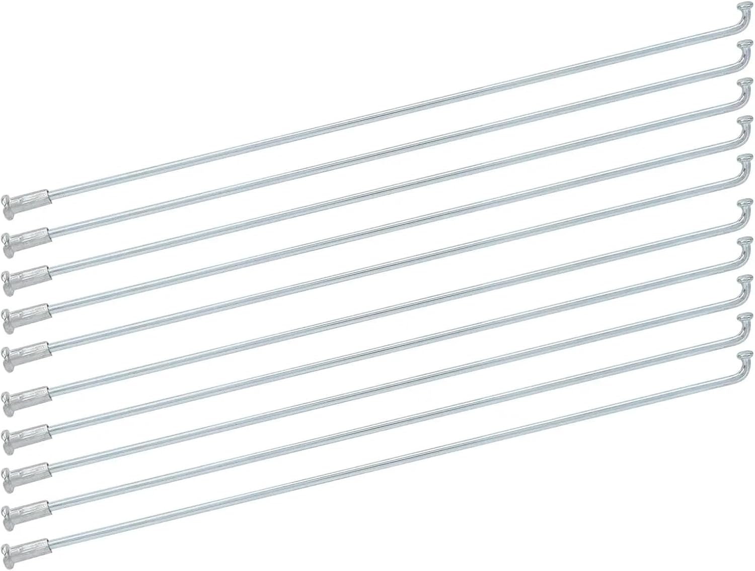 Spoke Nipples 50Pcs 13G Bike Spokes 80/190/220/310mm for Electric Mountain/Road Bicycles with Nipples