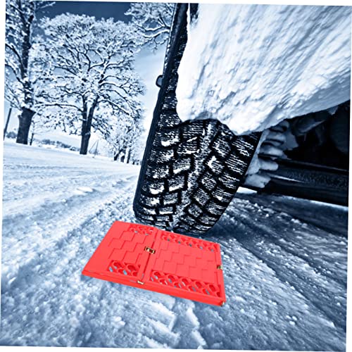 GANAZONO 1 Par De Corrente De Neve Para Pneus De Prancha De Neve Correntes De Neve Para Pneus De Car