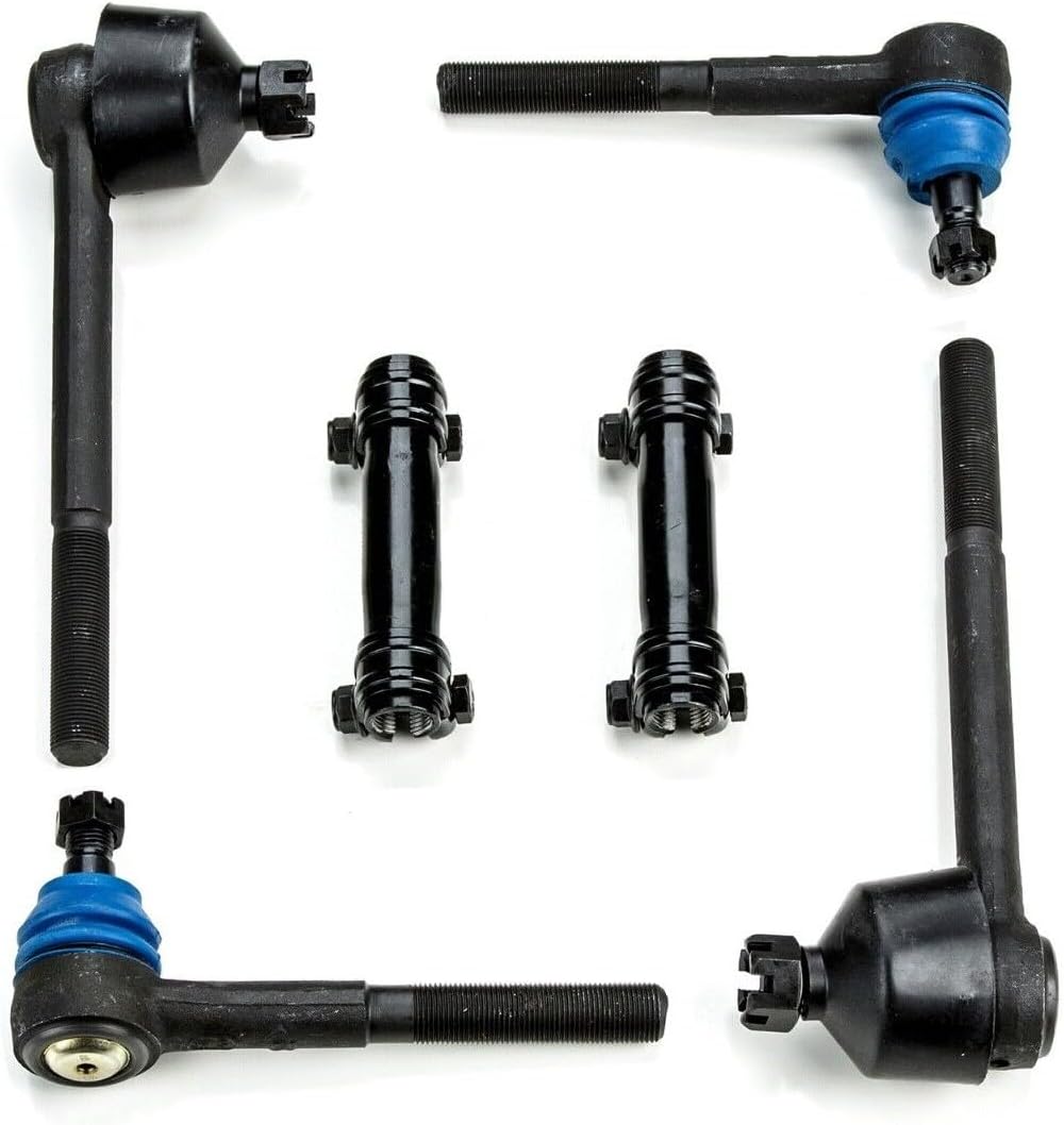 Tie Rod End Kit Assembly Front Left Driver Right Passenger Inner Outer Steering 2WD