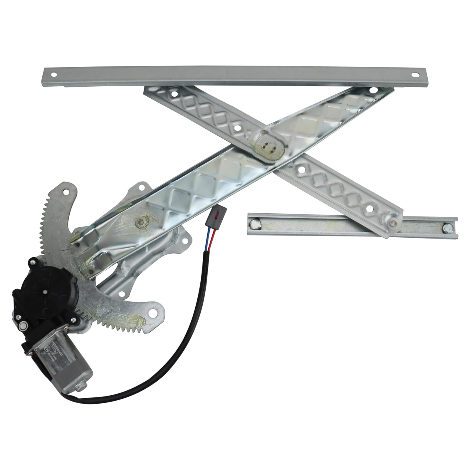 TRQ Front Left Power Window Regulator &amp; Motor Assembly Drivers Side | For 1997-2003 Ford F-150 2004 F-150 Heritage 1997-1999 F-250 FO1350151