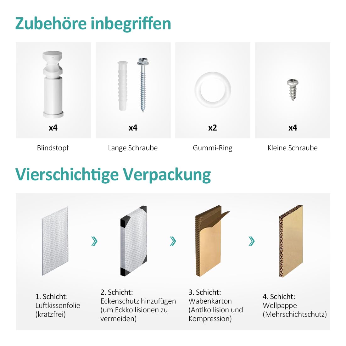 EMKE Badheizkörper Gerade 1000x500 mm - Handtuchheizkörper mit Mittelanschluss, Effizienter Handtuchwärmer Handtuchtrockner Heizkörper für Bad, Weiß, 427W