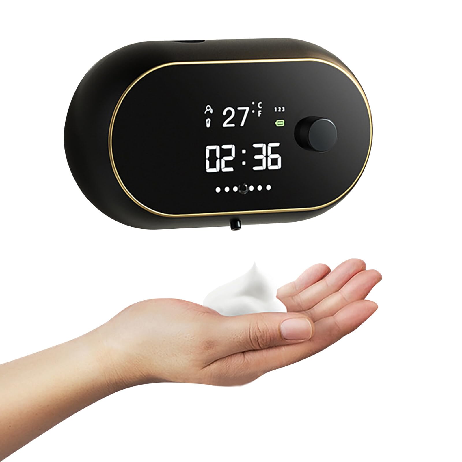 Dispenser automatico di sapone a parete elettrico automatico schiumoso dispenser di sapone per le mani dispenser di schiuma per bagno cucina Commercia 450 ml