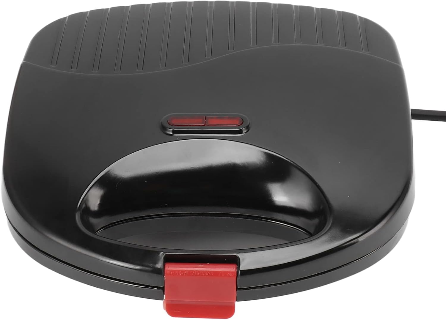 Panini Press Grill, Double Sided 750W Stainless Steel Even Heating Easy Sandwich Maker Toaster Baking (US Plug 110V)