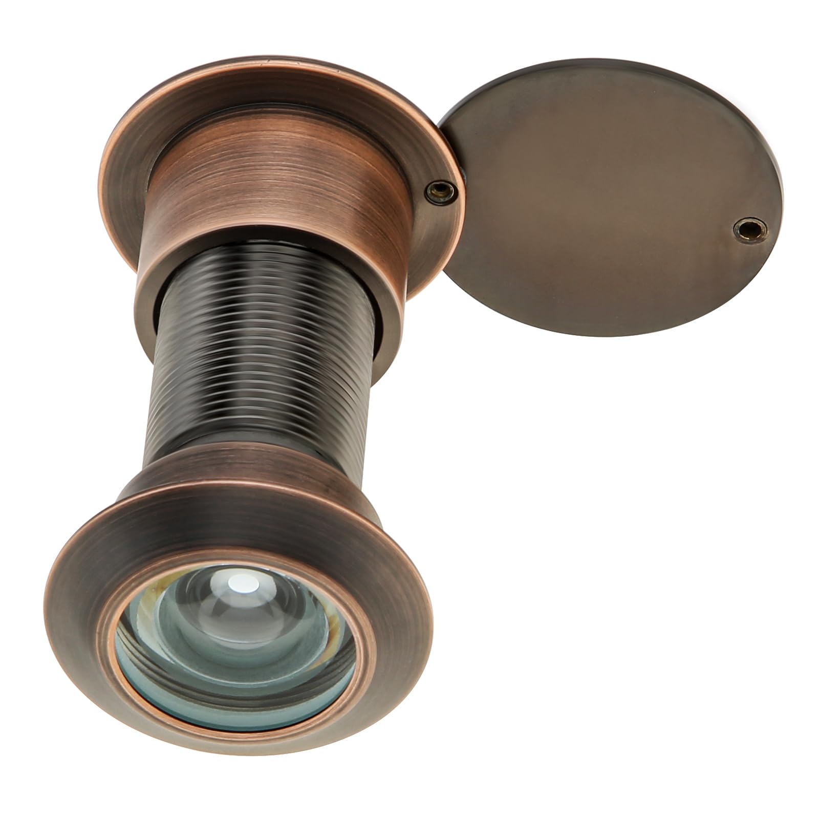 Türspion Aus Messing 220° Sichtwinkel - Sicherheits-Guckloch Mit 22mm Bohrer