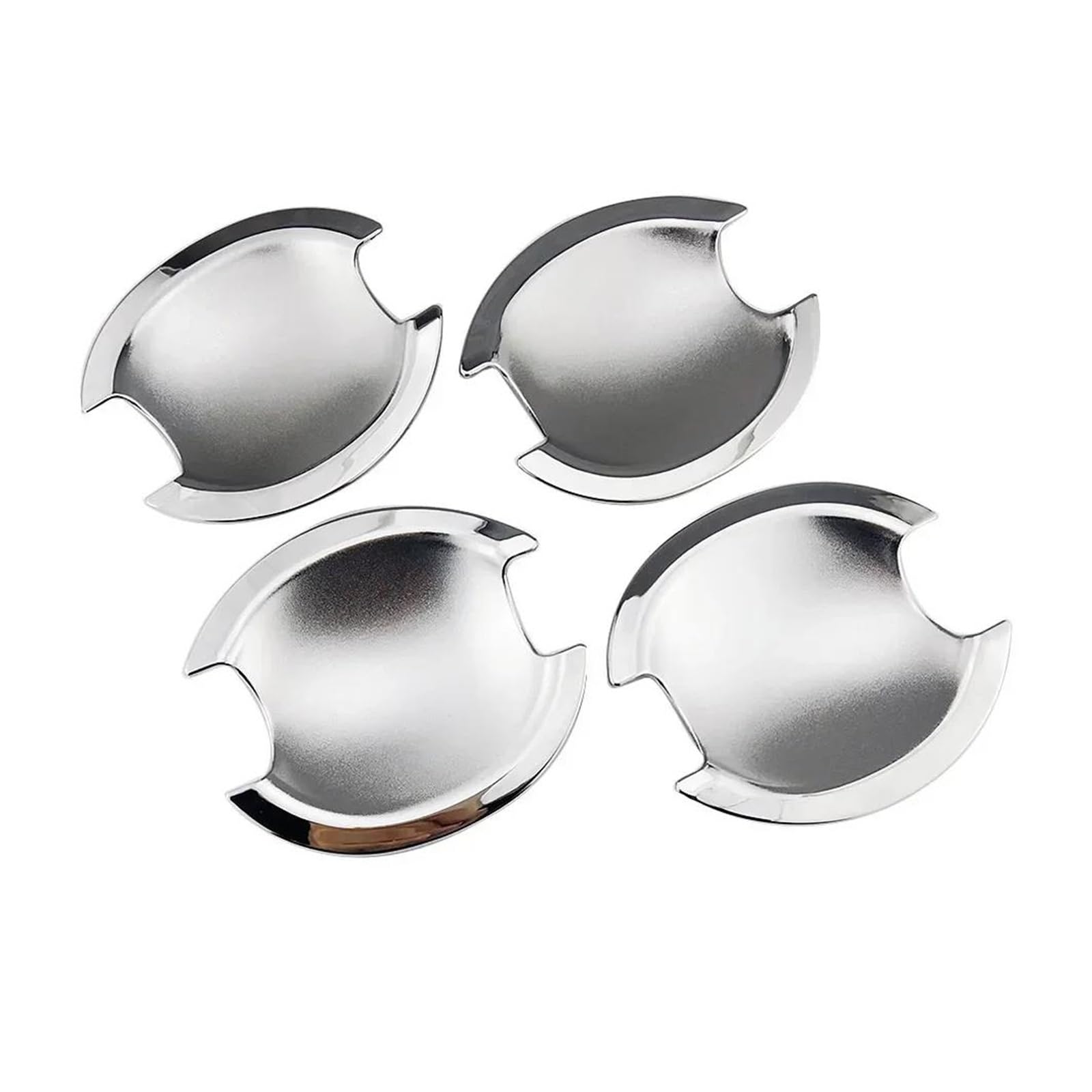 CAVINBDZ Chrome Exterior Door Handle Cover Moulding Trim for Mitsubishi for Outlander for Lancer RVR ASX (Door Bowl Cover)