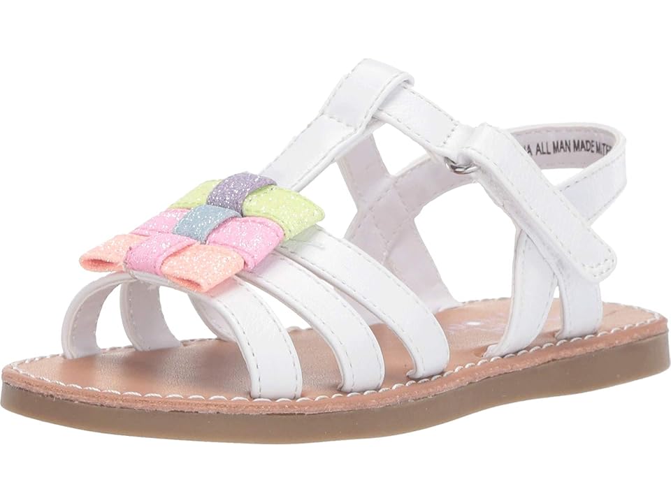 

Rachel Kids Roxana (Toddler/Little Kid) (White/Multi) Girl's Shoes