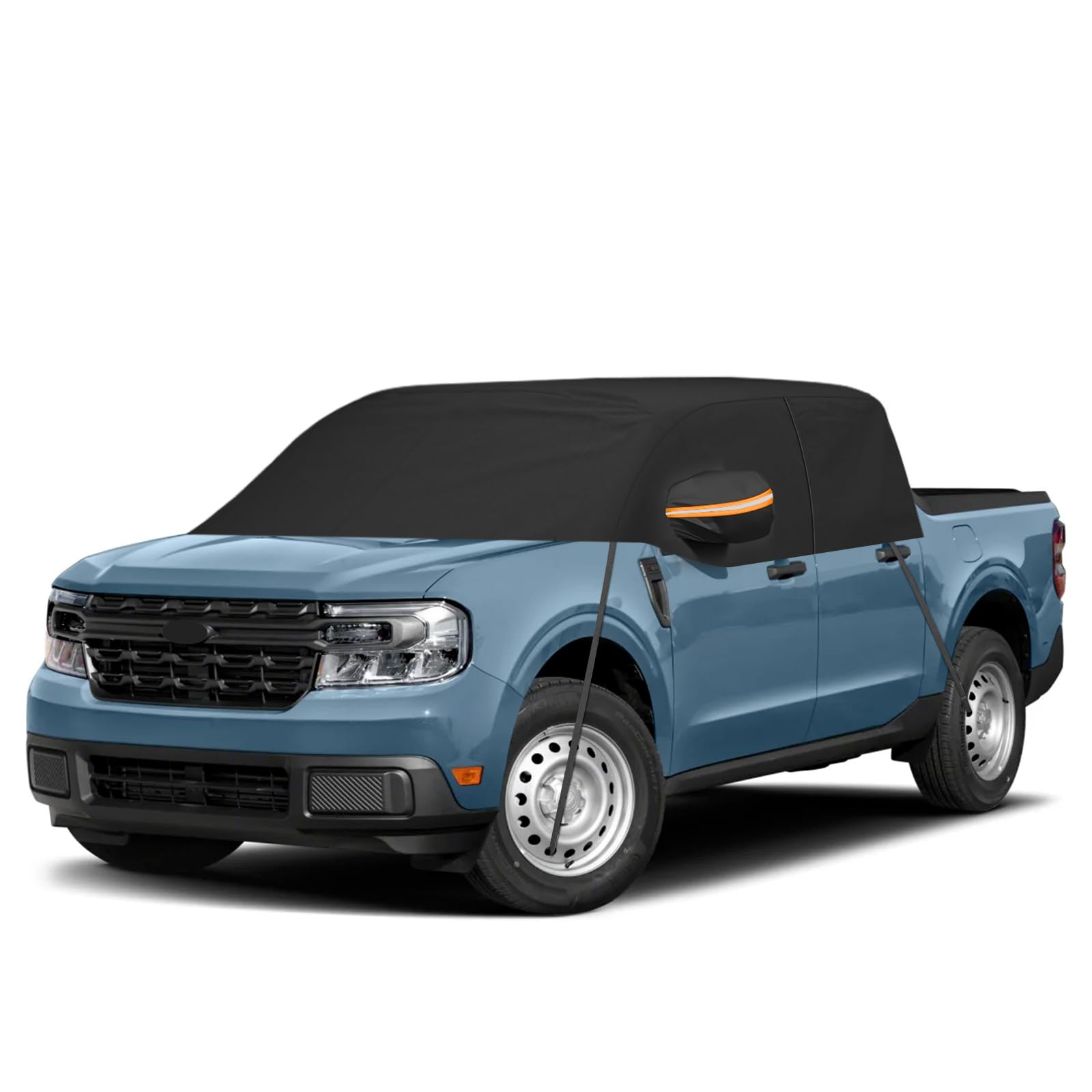 Car Cab Cover for Compact Truck Crew Cab, Truck Cab Cooler Sunshade Roof Cover Compatible with Ford Maverick, Hyundai Santa Cruz