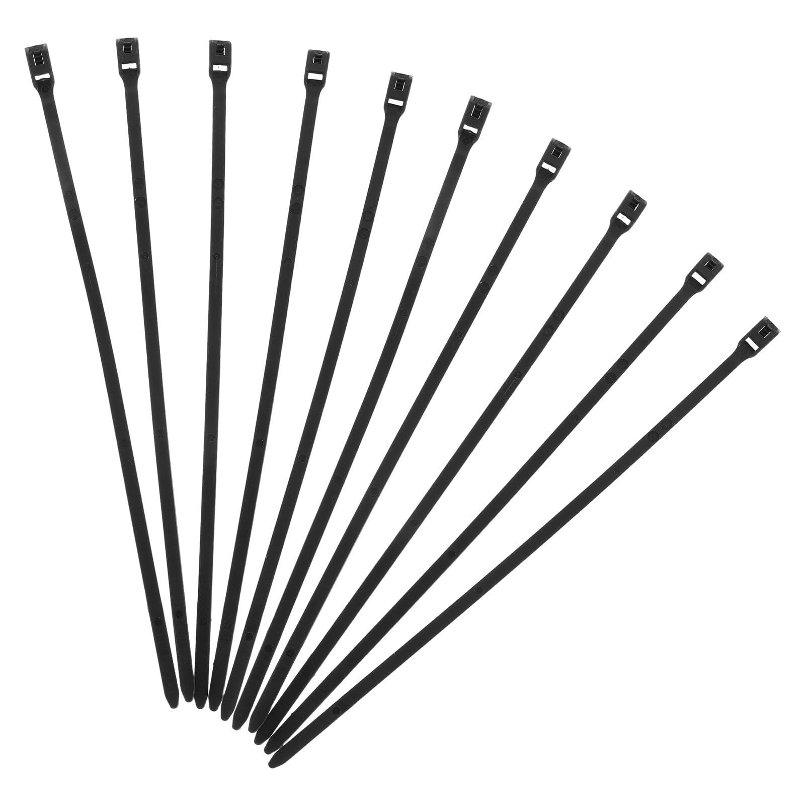 Zerodeko 10pcs Nylon Scuba Regulator Mouthpiece Tie Wrap with UV Resistant Durability and Enhanced Comfort Fit, Secure Fixing Cable Tie for Diving and Underwater Activities