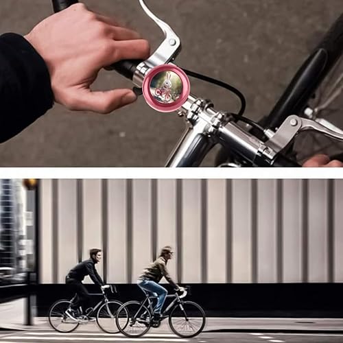 Miniatura 5 de Timbre de bicicleta de aluminio sonido fuerte sonido bicicleta anillo cuerno accesorios