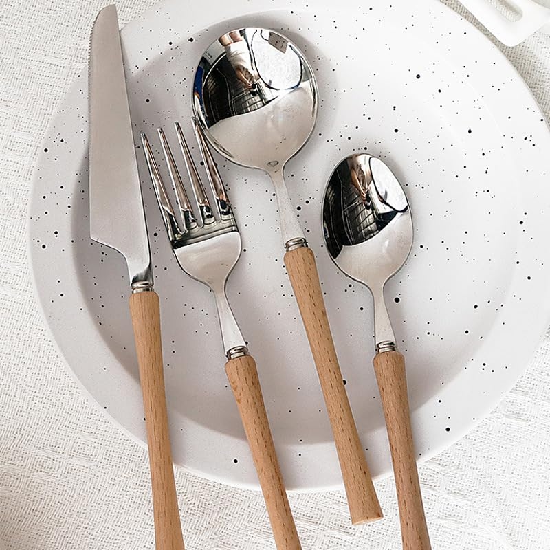 Set Cuchillos Cocina 24 Piezas Acero Inoxidable miniatura 2