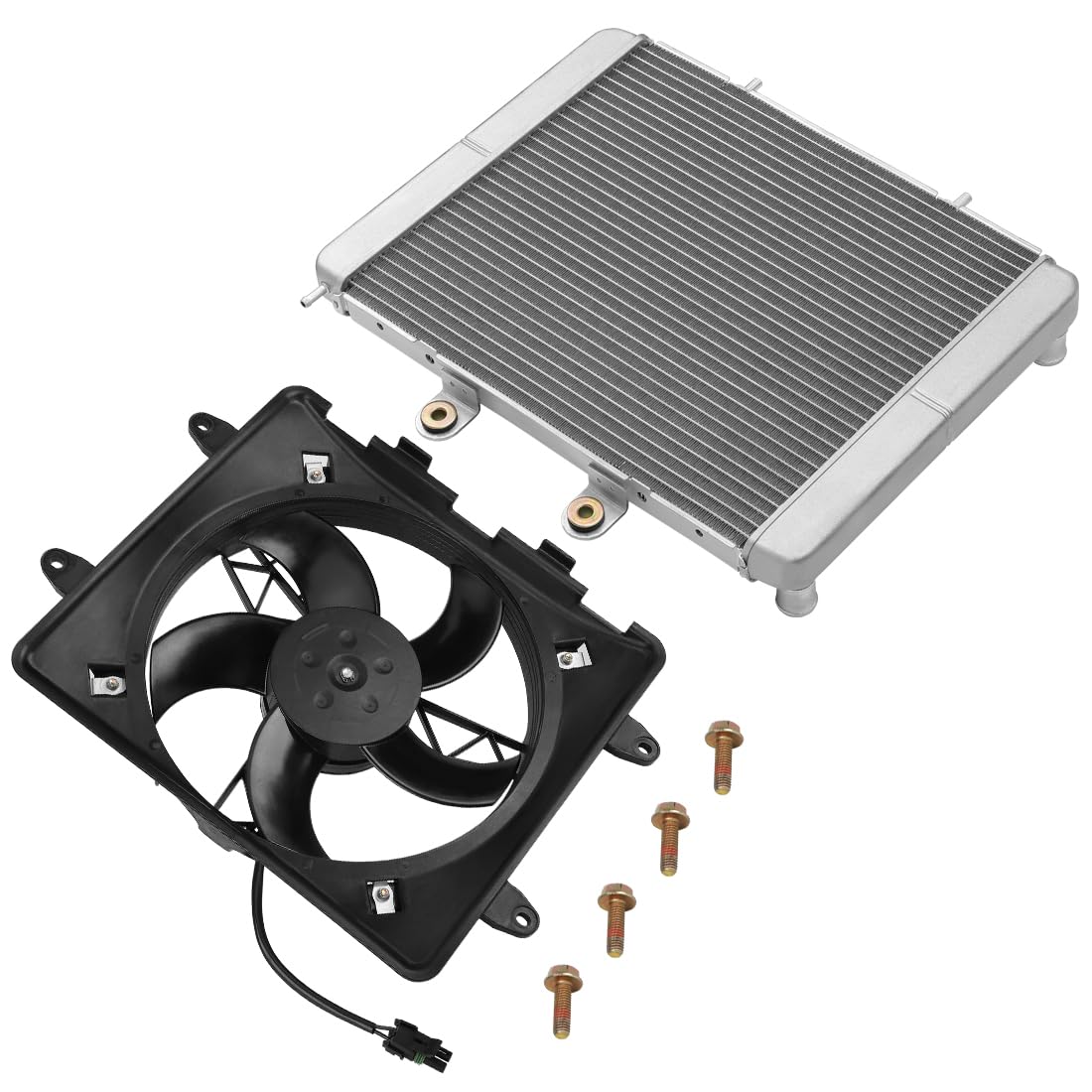 Ventilateur de radiateur pour Polaris RZR 570 800 4/S 2008-2022 Sportsman ACE 325 570 900 2014-2016 1240444 1240319 2410413 2204192 5437845 5434853 1241480