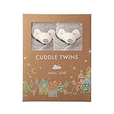 Angel Dear - Husky, Cuddle Twins Set White