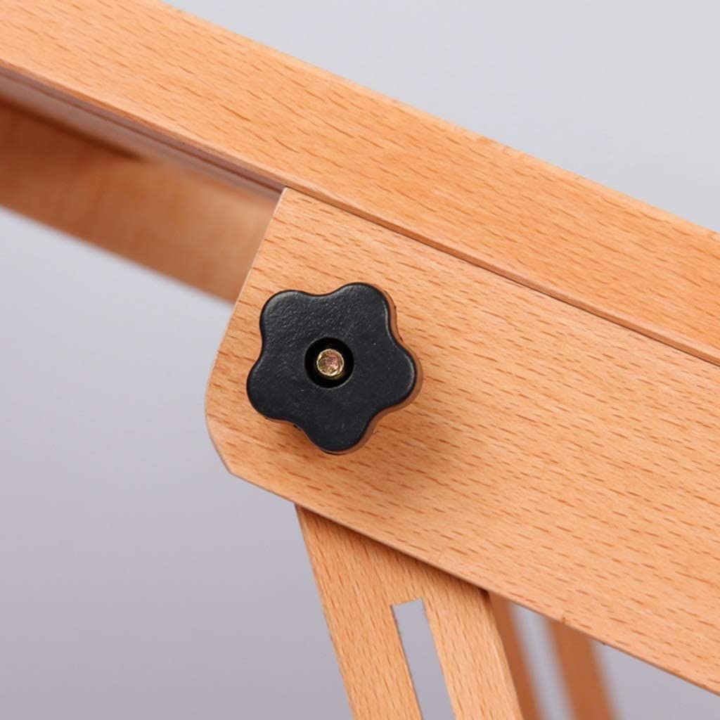 Caballete Ajustable De 135 A 242 Cm, Caballete Profesional para Artistas, Caballete De Piso De Madera De Haya, Disponible En Versión Móvil E Inclinable, para Trabajos En,A 43 * 50 * 135cm