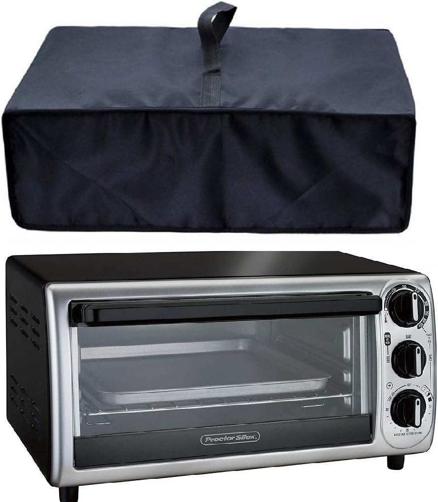 Heavy Duty Heat-Resistant Waterproof Dust-proof Cover for Hamilton Beach 31123D Easy Reach Toaster Oven/Countertop Toaster Oven 6-Slice & Auto Shutoff 31127