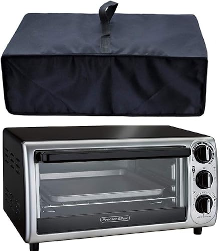 Cubierta resistente al calor impermeable a prueba de polvo para Hamilton Beach 31123D Horno tostador de fácil alcance/encimera horno tostador 6