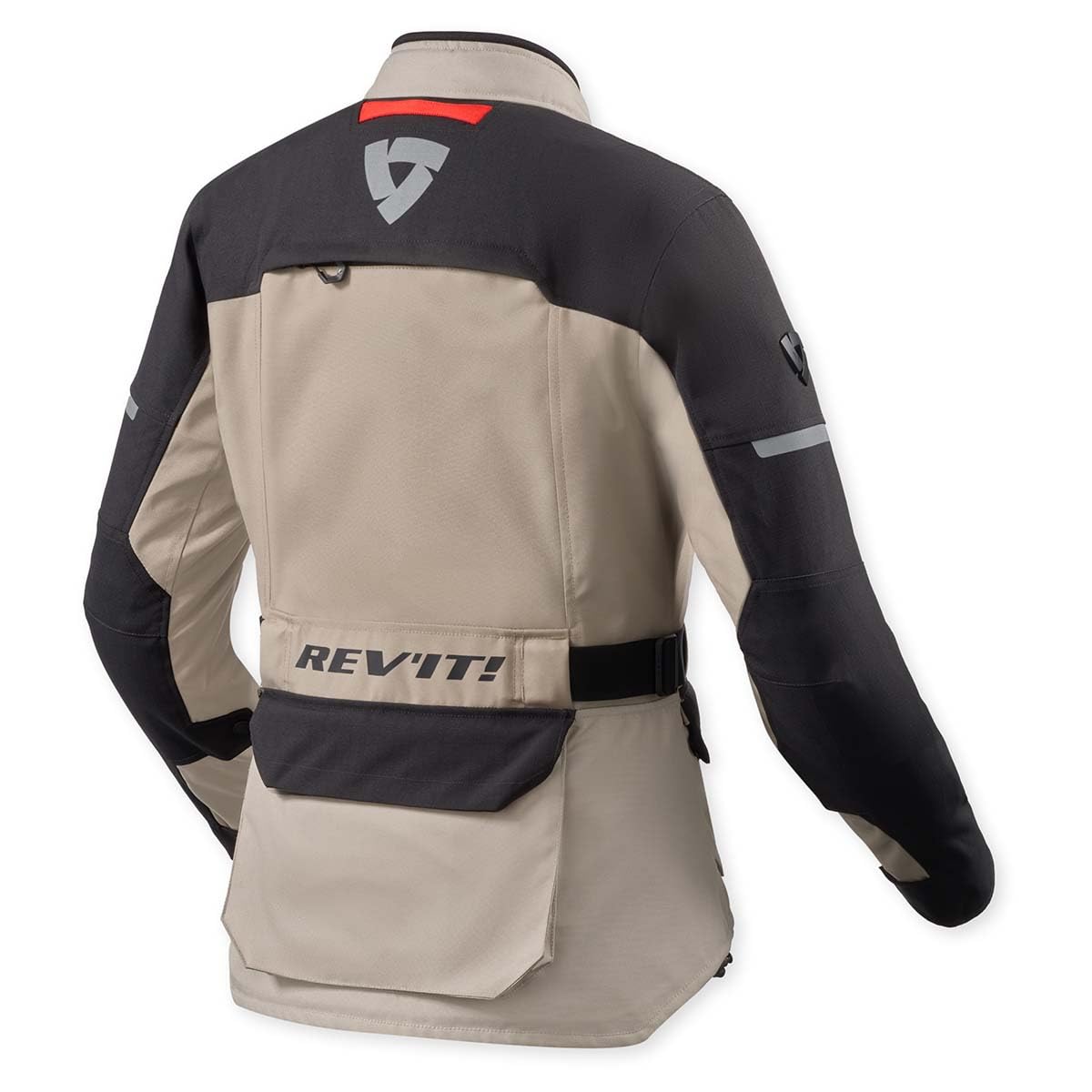 Revit Outback 5 H2O wodoodporna damska kurtka motocyklowa tekstylna, piaskowy/czarny, 38