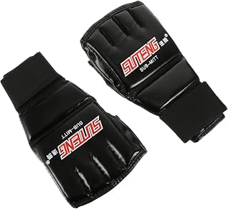 BESPORTBLE 1 De Luvas De Boxe Luvas Femininas Luvas De Soco Luvas Para Malhar Luvas De Luta Luvas De Treinamento De Kickboxing Luvas De Boxe Luvas De Sparring Portáteis Acessórios De
