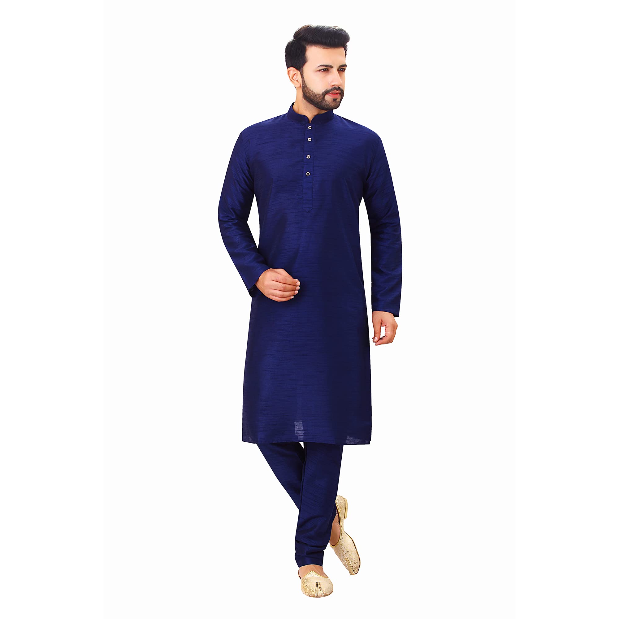 TathastuMens Silk Kurta Pyjama Set