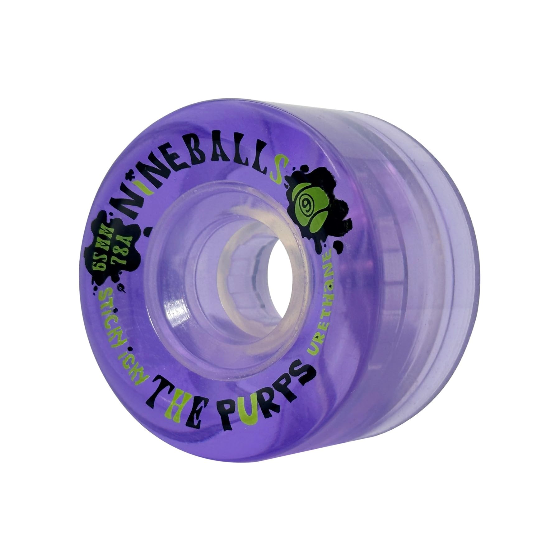 65mm 78a Nineball Wheels Purps - Factory Direct