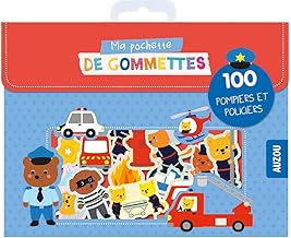 Ma pochette de gommettes - 100 pompiers et policiers