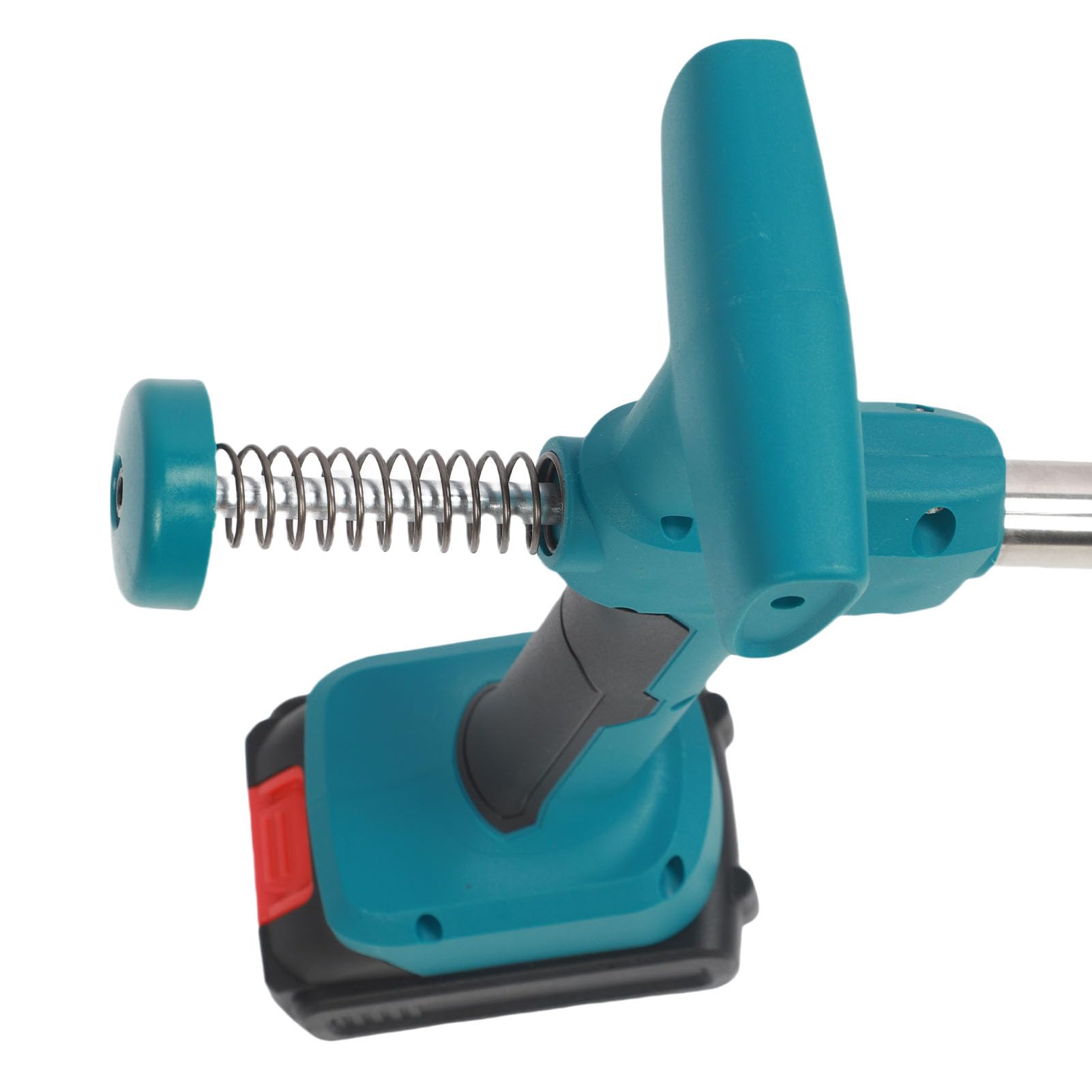 LiebeWH Elektrischer Unkrautstecher, 21 V, Batteriebetrieben, Stand-Up-Unkrautvernichter mit Verstellbarem Griff, 101,6–121,9 cm, für Garten, Rasen, Terrasse, Auffahrt (Europäische Vorschriften)