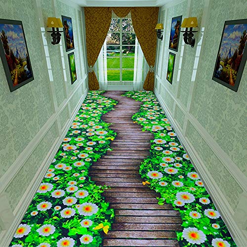 Alfombras de pasillo recortable para solucionar problemas de puertas bajas 3