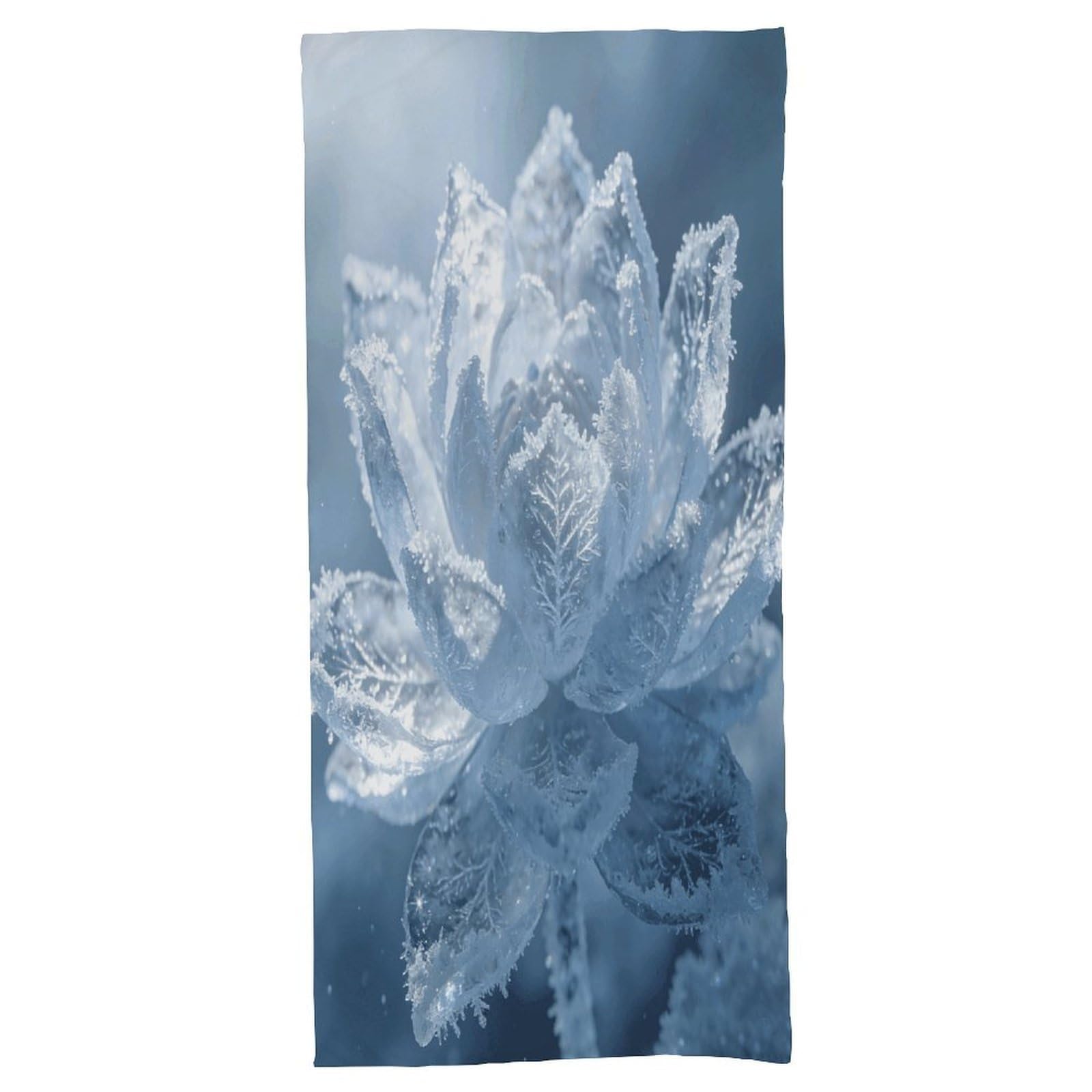 Fodpand Style Ice Lotus Bath Towel, Highly Absorbent & Quick Drying Beach Towel, Compact & Lightweight Pool Towel For Bathroom, Beach, Pool, Gym, Spa, And Hotel Use