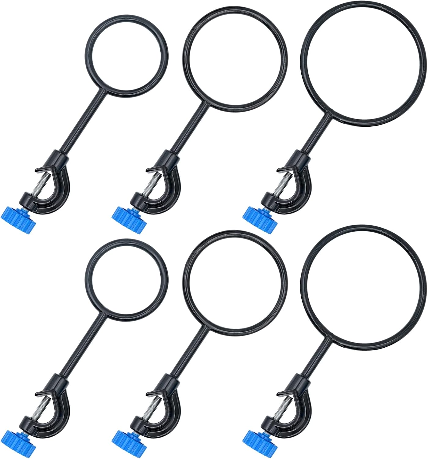 HHNIULI 2 Set Lab Stand Support Retort Ring Set, Laboratory